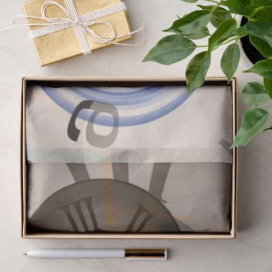 Zeituhren 20 x 30 Decoupage Seidenpapier (Geschenk)