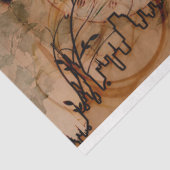 Zeituhren Collagen City Decoupage Tissue Paper Seidenpapier (Ausschnitt)