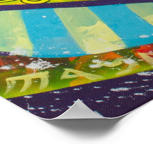 Zeitumstellung Poster (Ecke)