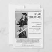 Zeitung 2026 Abitur Fotos Save The Date (Rückseite)