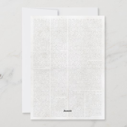 Zeitung 21. Geburtstag Einladung mit Programm (Rückseite)