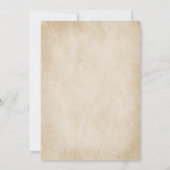 Zeitung Birthday News Funny Humors Men 80. Einladung (Rückseite)