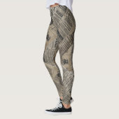 Zeitung - braun leggings (Links)