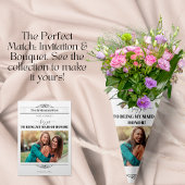 Zeitung Bridesmaid Vorschlag Retro Script Schrifta Einladung