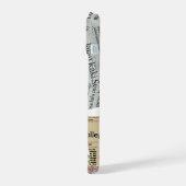 Zeitung Collage Phone Case iPhone 15 Hülle (Linke Seite)