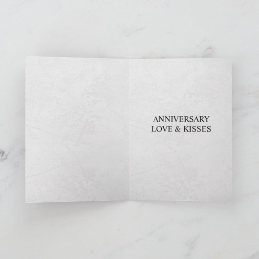 Zeitung Einzigartiges Foto Hochzeit Karte (Innenseite)