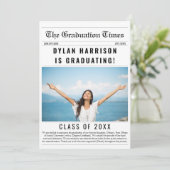 Zeitung Einzigartigkeit des Abschlusses 2024 Ankündigung (Stehend Vorderseite)