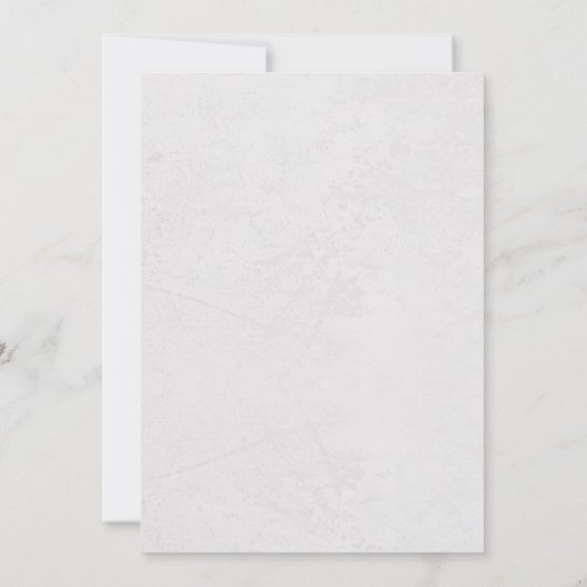 Zeitung Einziges Foto Save the Date Hochzeit (Rückseite)