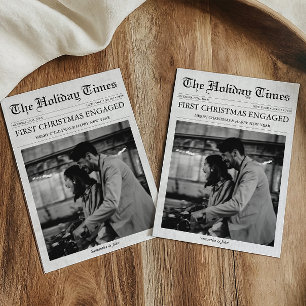 Zeitung Erste Weihnachten Verlobt einzigartig