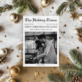 Zeitung Erste Weihnachten Verlobt einzigartig