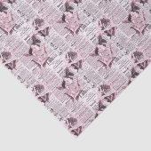 Zeitung Floral Butterfly Seidenpapier (Ausschnitt)