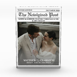 Zeitung Fröhlich und Verheiratet Foto
