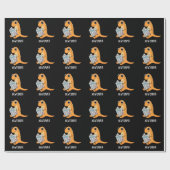 Zeitung Funny Newt Pun Dark BG Geschenkpapier (Flach)