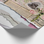 Zeitung Geschenkpapier (Ecke)