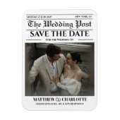 Zeitung Heiratsantrag Magnet (Vertikal)