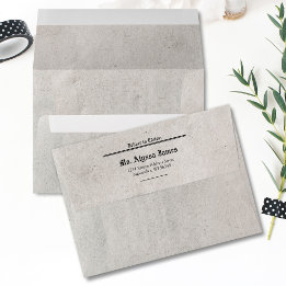 Zeitung Hochzeit Einladung Rückkehr adressiert Ums