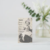 Zeitung Hut Gal 5 Visitenkarte (Stehend Vorderseite)