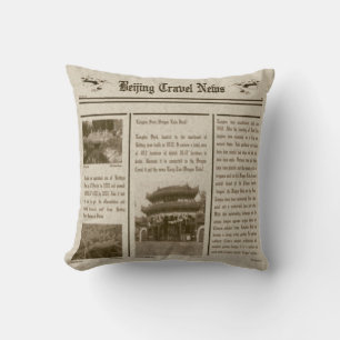 Zeitung Kissen