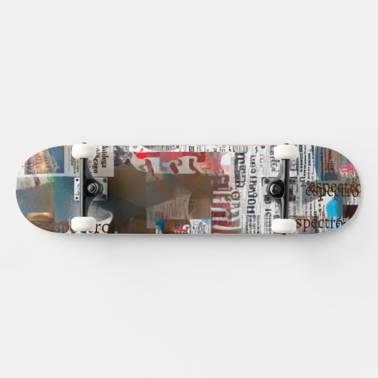 Zeitung Mache-Argentino (Espectro) Skateboard (Horizontal)