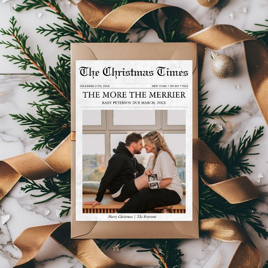 Zeitung Mehr zum Merrier Baby Weihnachten