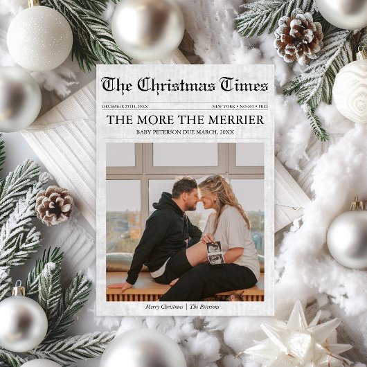 Zeitung Mehr zum Merrier Baby Weihnachten