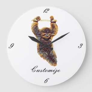 Zeitung mit Thunder_Cove Große Wanduhr