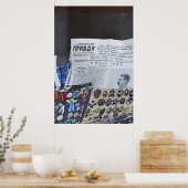 Zeitung Poster (Küche)