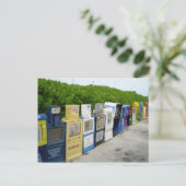 Zeitung Postkarte (Stehend Vorderseite)