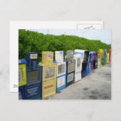 Zeitung Postkarte (Vorne/Hinten)