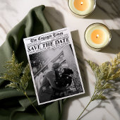 Zeitung Retro Eindeutig Termin vormerken Save The Date