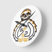 Zeitung - rund runde wanduhr (Winkel)