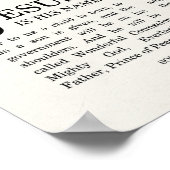 Zeitung Schlagzeilen Weihnachtsdrucke Poster (Ecke)