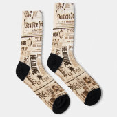 Zeitung Socken (Rechts)