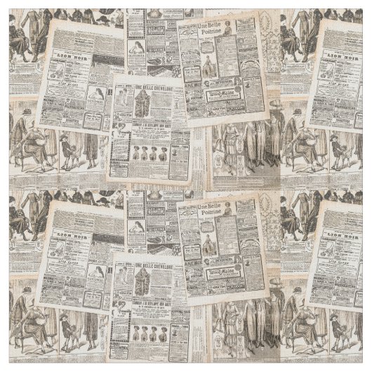 Zeitung Stoff (Nahaufnahme)