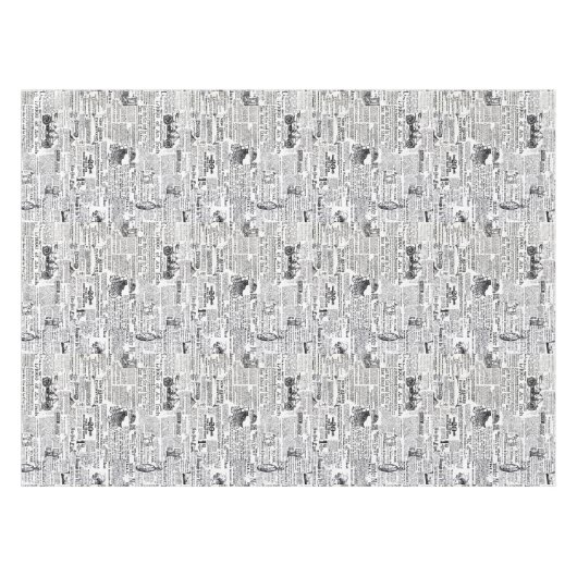 Zeitung Tischdecke (Vorderseite (Horizontal))