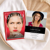 Zeitung Zeitschrift Abschluss Einladung