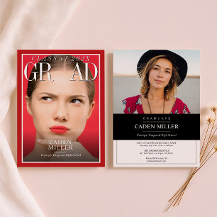 Zeitung Zeitschrift Abschluss Einladung