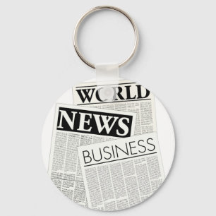 Zeitungen Schlüsselanhänger