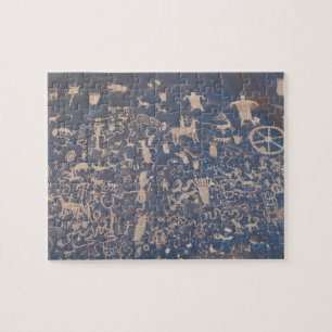 Zeitungs-Felsenpostkarte Puzzle