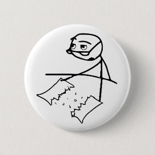 Zeitungs-Riss-Typ Button