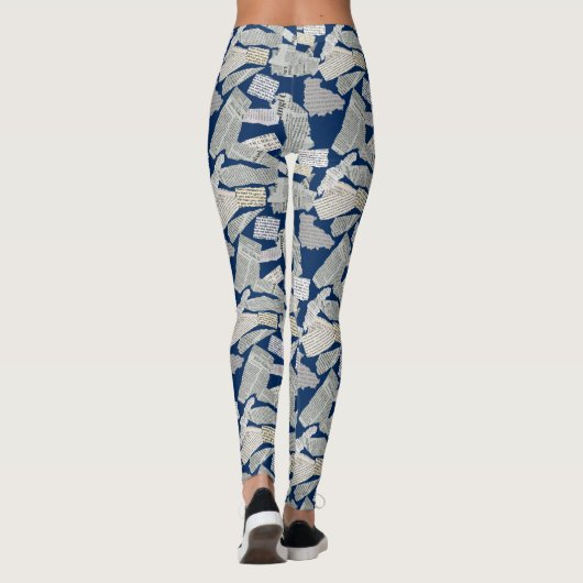 Zeitungs-Schnittmuster 01x4.b DBlue Leggings (Rückseite)