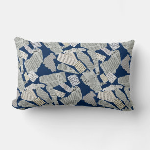 Zeitungs-Schnittmuster 01x4.b DBlue Lendenkissen