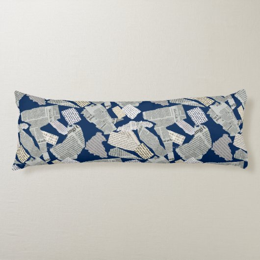 Zeitungs-Schnittmuster 01x4.b DBlue Seitenschläferkissen (Vorderseite)