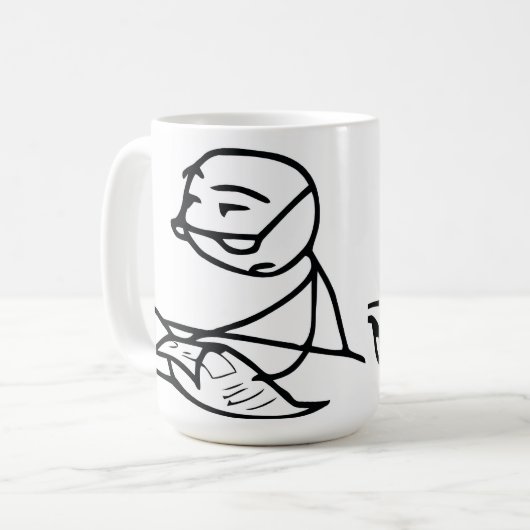 Zeitungs-Typ Kaffeetasse (Vorderseite Links)