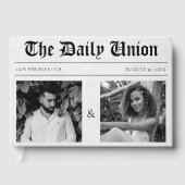 Zeitungsartikel Hochzeit Gästebuch (Vorderseite)