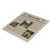 Zeitungsband Fliese (Seite)