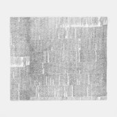 Zeitungsdruck Fleecedecke (Vorderseite (Horizontal))