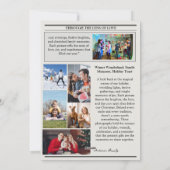 Zeitungsjahr im Review Foto Collage Weihnachten (Rückseite)