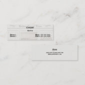 Zeitungskarte Mini Visitenkarte (Vorne/Hinten)