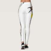 Zeitungskatze Leggings (Rückseite)